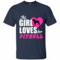 This girl loves her pitbull t-shirt