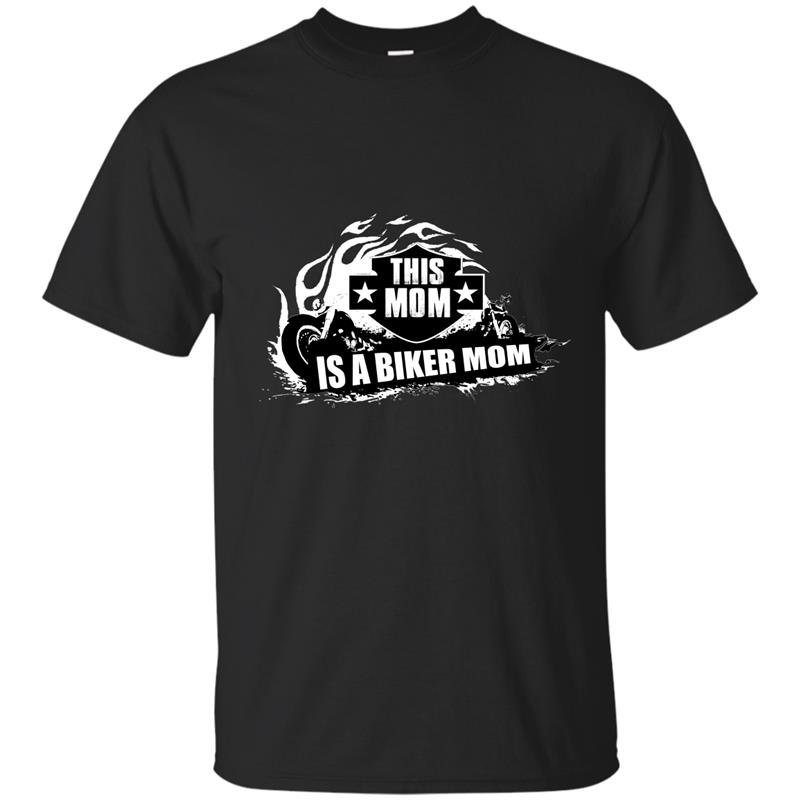 This mom is a biker mom t-shirt