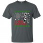 T rex christmas t-shirt