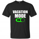 Vacation mode on t-shirt