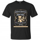 Worlds greatest mom loves her cat and her kids too t-shirt