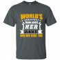 Worlds greatest mom loves her grandkids and her kids too t-shirt