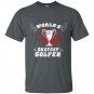 Worlds okayest golfer t-shirt