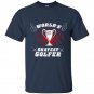 Worlds okayest golfer t-shirt