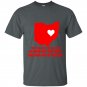You cant take ohio out of the girl t-shirt