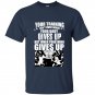 Your training isnt over when your body gives up but when your mind gives up t-shirt