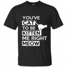 Youve cat to be kitten me right meow t-shirt
