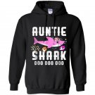 Auntie shark doo doo doo family gift Hoodie