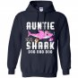 Auntie shark doo doo doo family gift Hoodie