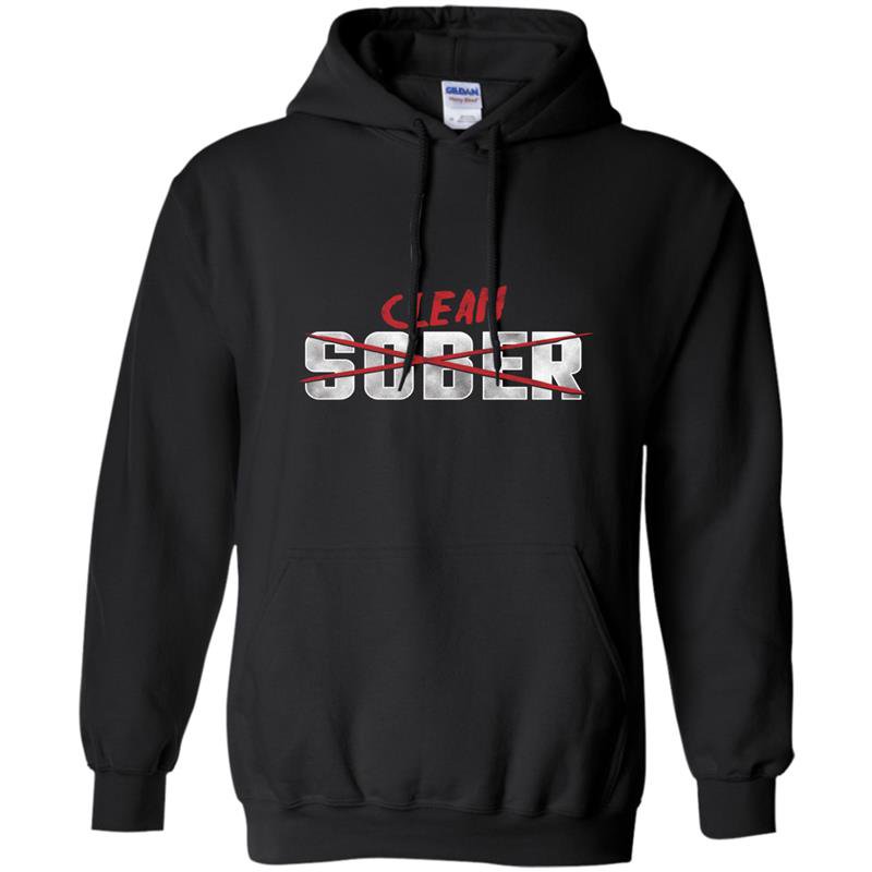 Clean not sober celebrate recovery Hoodie