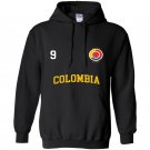 Colombia soccer hoodie no 9 colombian flag camiseta futbol Hoodie