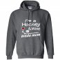 Hockey mom wine Hoodie