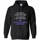 I am the storm esophageal cancer warrior Hoodie