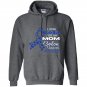 I wear dark blue for my mom colon cancer awareness Hoodie
