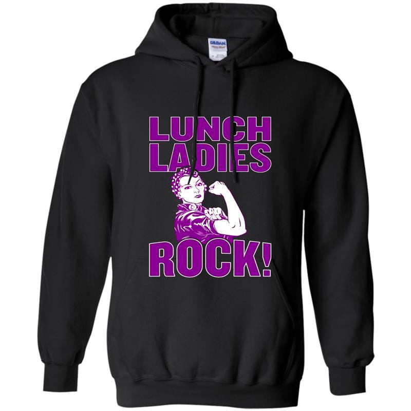 Lunch lady rock Hoodie