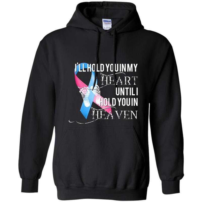 Miscarriage awareness hold in heart heaven pregnancy Hoodie
