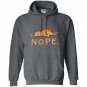 Nope not today funny lazy cat Hoodie