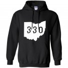 Ohio 330 area code akron oh graphic Hoodie