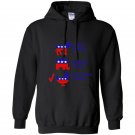 Political parties left wing right wing chicken wing Hoodie