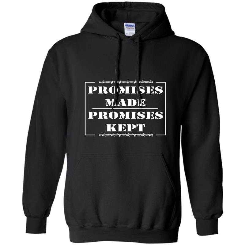 Promises made promises kep trump rally sign Hoodie