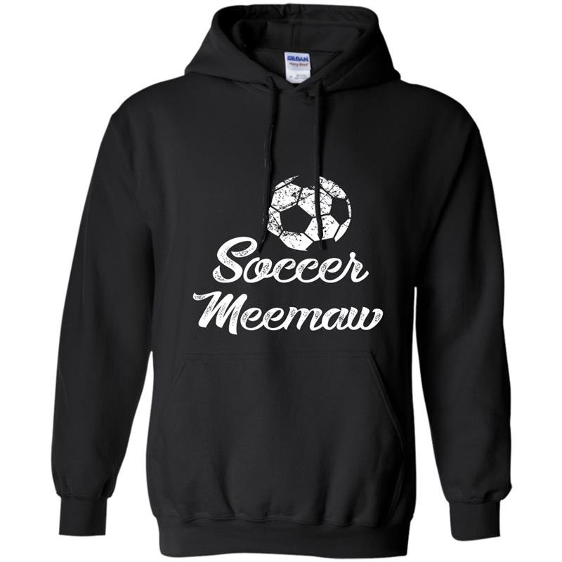 Soccer meemaw cute funny player fan gift Hoodie