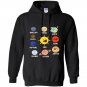 Solar system astrophysicist cool milky way Hoodie