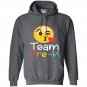 Team pre k teacher emoji hearts love back to school Hoodie