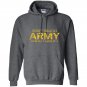 Us army fort bragg north carolina faded grunge Hoodie