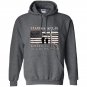 Veterans day stand for the flag kneel for the cross Hoodie