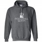 Womens funny pickleball medium Hoodie