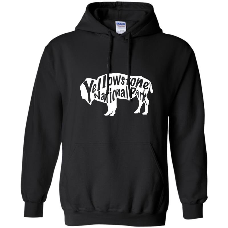 Yellowstone national park bison buffalo wildlife tee Hoodie