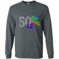 50 year old unicorn 50th birthday Long Sleeve Gildan