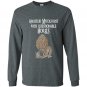 Amateur mycologist with questionable morels mushroom Long Sleeve Gildan