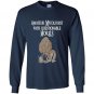 Amateur mycologist with questionable morels mushroom Long Sleeve Gildan