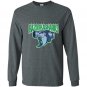 American dad bazooka sharks logo Long Sleeve Gildan