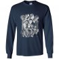 American horror story tate cut paste collage Long Sleeve Gildan