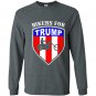 Bikers for trump 2016 president Long Sleeve Gildan