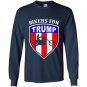 Bikers for trump 2016 president Long Sleeve Gildan
