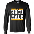 Black college hbcu made Long Sleeve Gildan