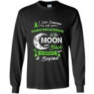 Duchenne muscular dystrophy awareness moon back love Long Sleeve Gildan