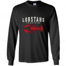 Funny cape cod lobster lobstahs down cape distressed Long Sleeve Gildan