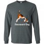 Funny yoga pose meditation animals downward dog Long Sleeve Gildan