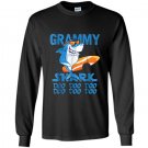 Grammy shark doo doo doo shark sunglasses Long Sleeve Gildan