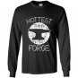 Hottest thing in the forge funny blacksmith tee Long Sleeve Gildan