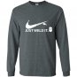 Just weld it funny gift welder welding symbol Long Sleeve Gildan