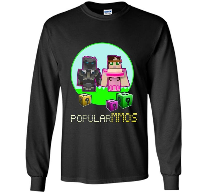 Kids popularmmos gaming Long Sleeve Gildan