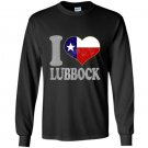 Lubbock texas hooded sweat clothing city pride Long Sleeve Gildan