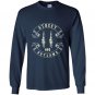 Mens street outlaws asphalt Long Sleeve Gildan