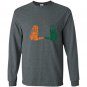 Miami university fan tee cool hand u Long Sleeve Gildan