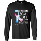 Miscarriage awareness hold in heart heaven pregnancy Long Sleeve Gildan